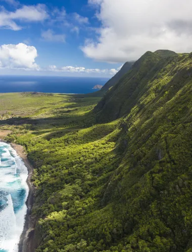 Coastline of Central Molokai