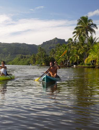 Kayaking on Kauai