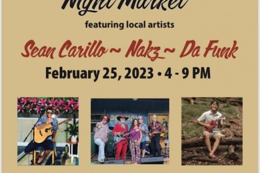 Last Saturday Night Market at Anahola Marketplace