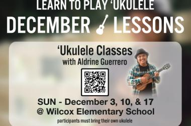 December Ukulele Classes