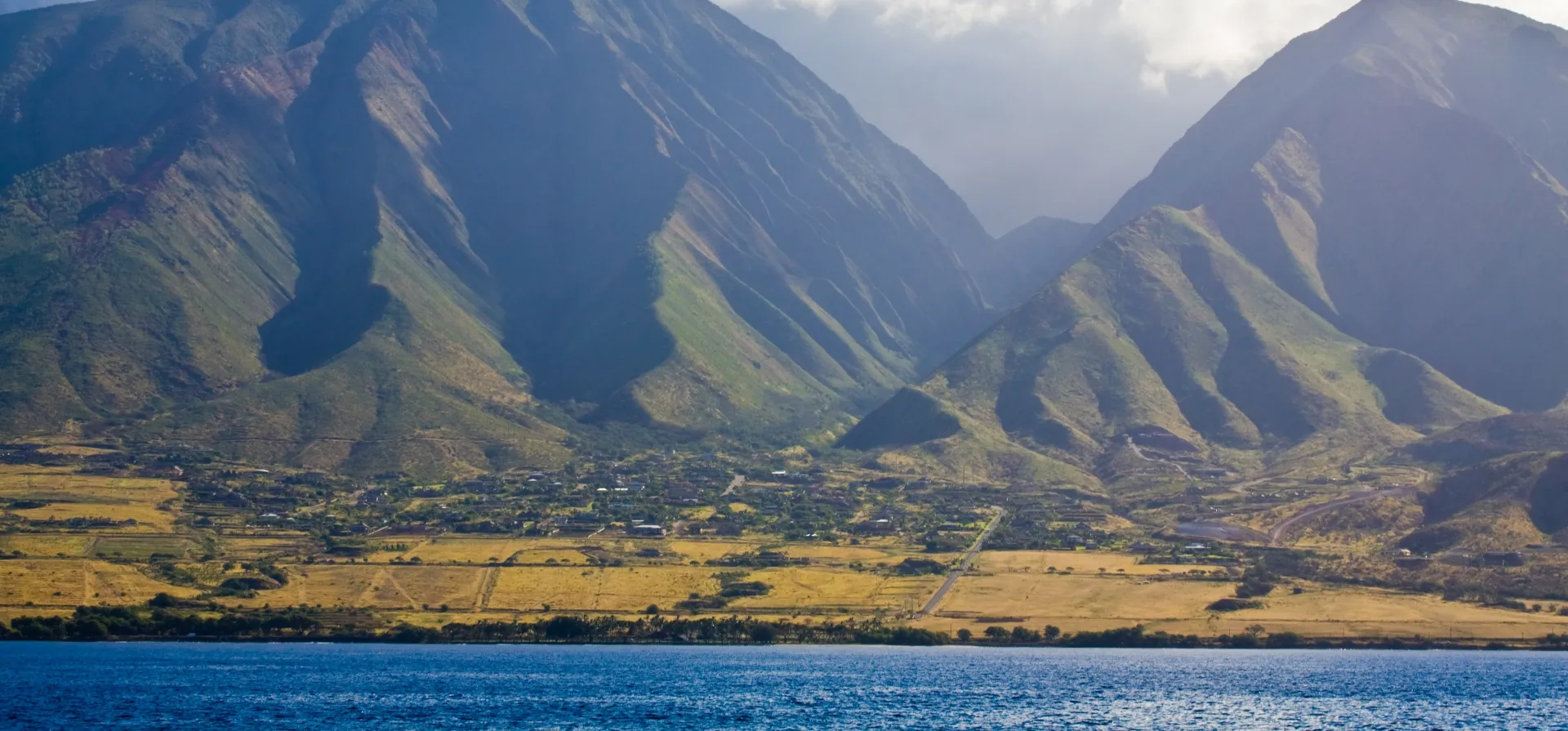 Lahaina town landscape