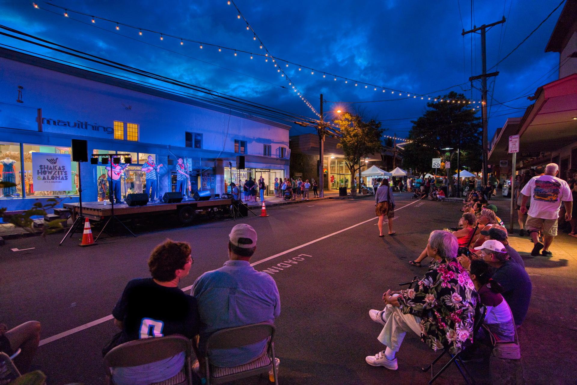 Wailuku First Friday Town Party