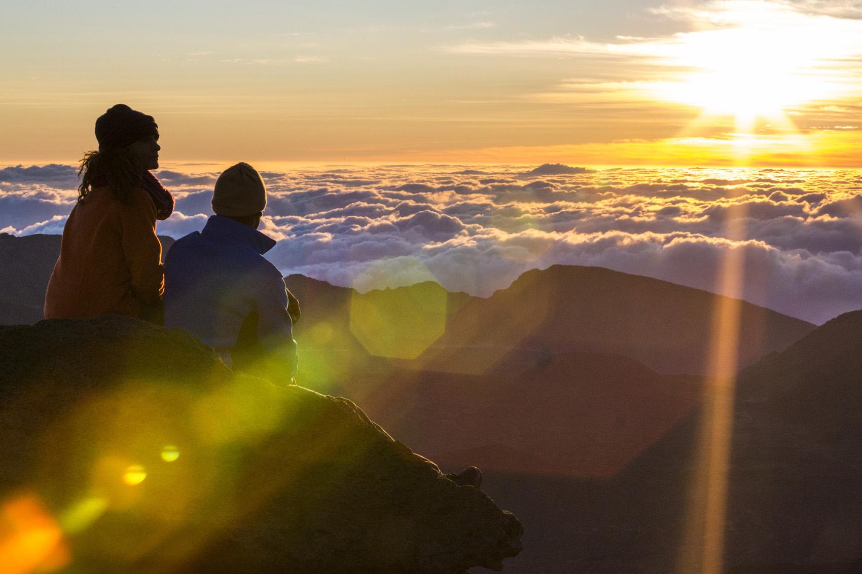 Sunrise from Haleakalā Sunrise from Haleakala on Maui