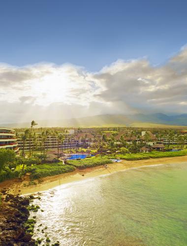 Beachfront accommodations on Maui