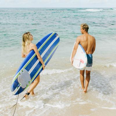 Surfing on Lanai