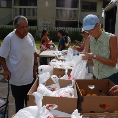 Feed my Sheep food distribution on Maui