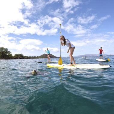 Hawaiian Paddle Sports Stand Up Paddle Boarding