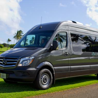 Kauai Luxury Transportation, Mercedes Sprinter Van