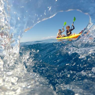 Maui Kayaking Water Wave