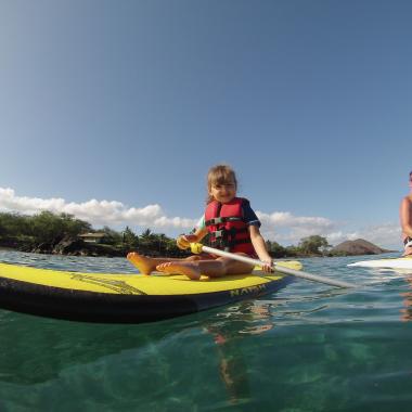 Little Stand Up Paddler