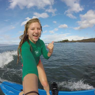 Surfing Selfie on Maui