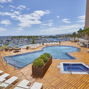 Prince Waikiki Pool Deck