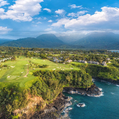 Hole 7 Drone Shot