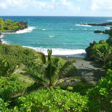 Black Sand Beach Maui