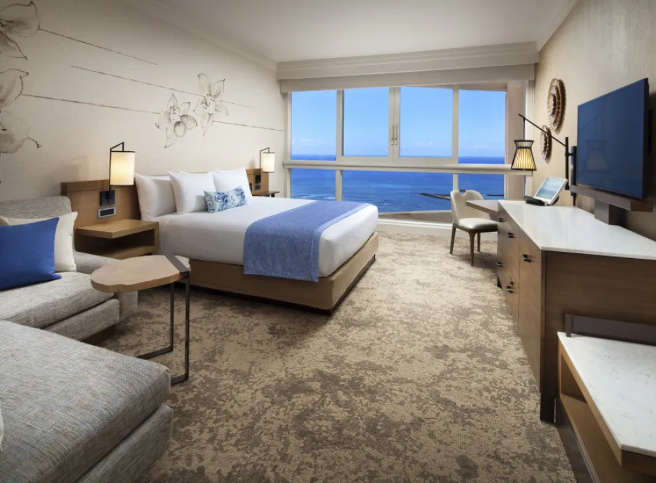 All guest rooms are ocean view