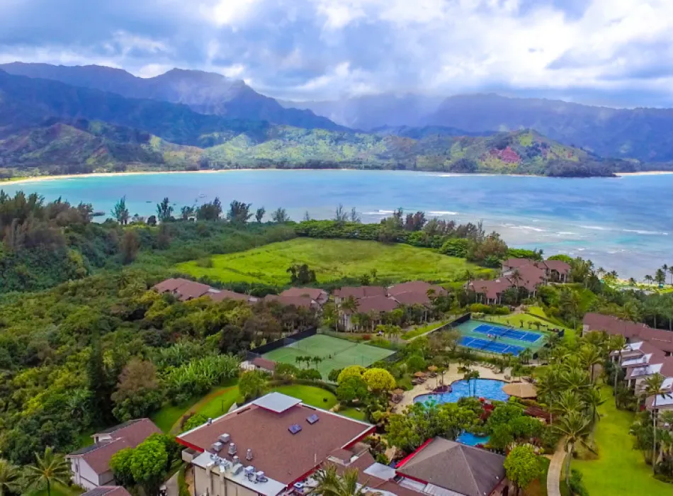 Hanalei Bay Resort on the north shore of Kauai.