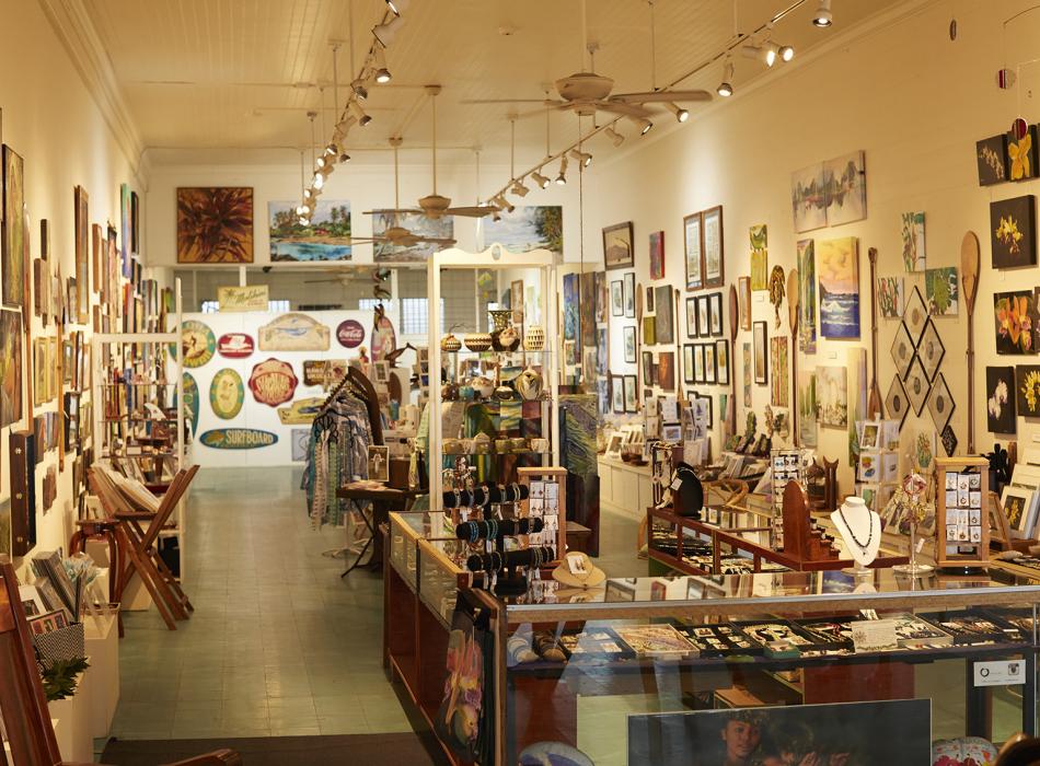 Galleries and Shops