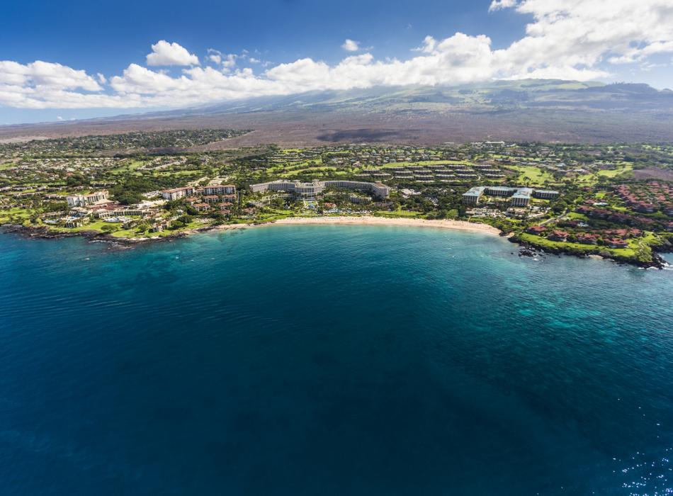 Aerial view of Maui