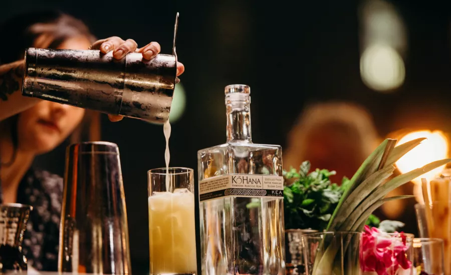 Refreshing cocktails